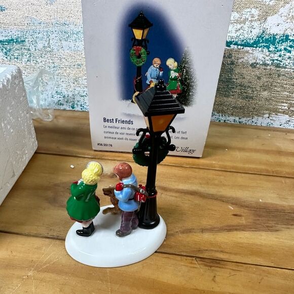 Dept 56 Snow Village - Best Friends - Picture 3 of 4